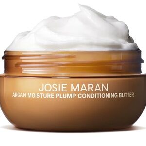 JOSIE MARAN Argan Moisture Plump Conditioning Butter Always Nude Unscented 6 oz
